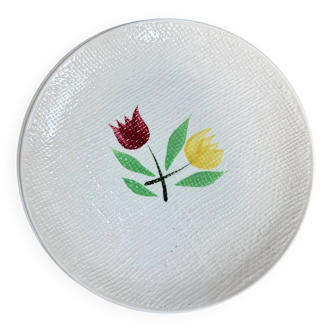 Set of 6 Salins Crocus dessert plates