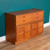 Retro Teak 1960s Nathan Squares Sideboard