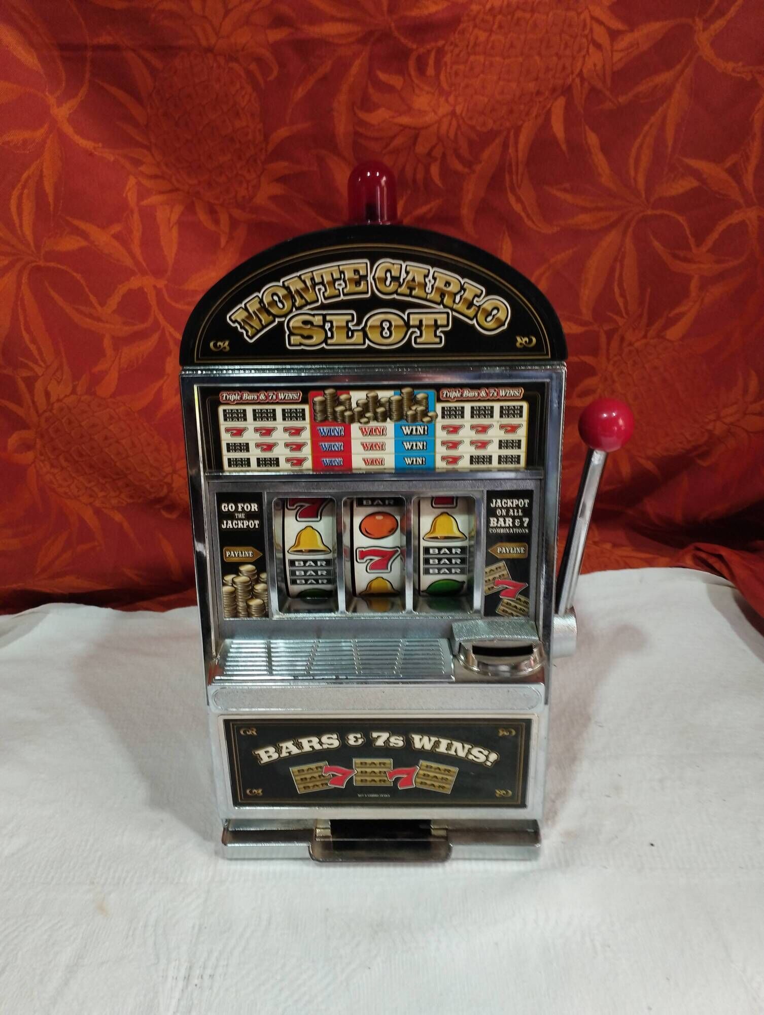 ancien jouet : machine à sous Casino Monte Carlo Slot