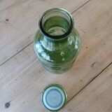 Antique green carafe