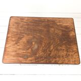 Bureau d’enfant vintage Mid-Century en bois table d’écolier rétro pour cham