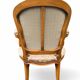 Pair of Louis XV cabriolet armchairs in floral fabric