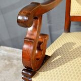 Mahogany Office Armchair, Restoration Period – Early 19th Century