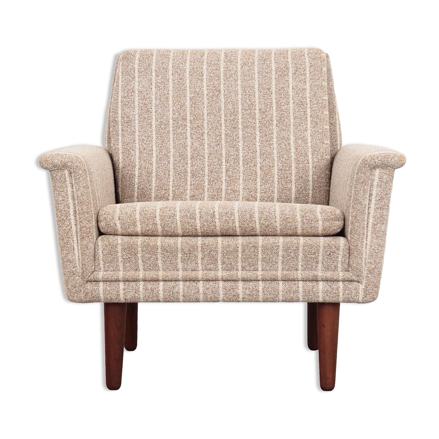 Fauteuil en teck, design danois, années 1970, production: Danemark