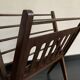 Vintage 1960 Cees Braakman vinyl magazine rack - 56 x 45 cm