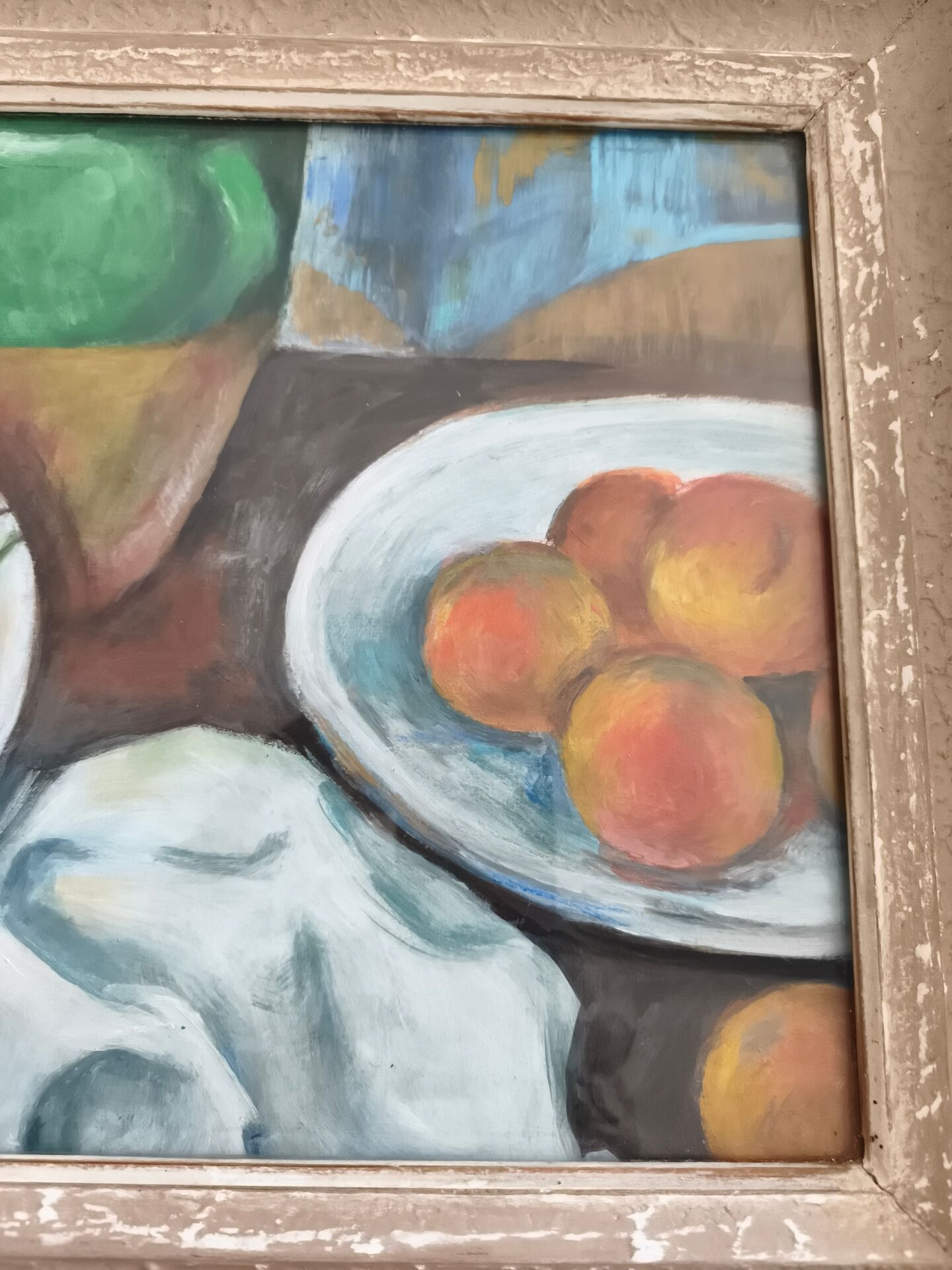 Impressionist painting tableau