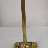 Table lamp with gilded bronze column