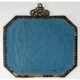 Miroir mural en bronze