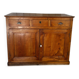 Buffet ancien en chêne - tiroirs