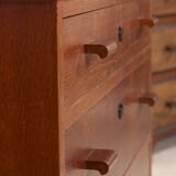 1930s Funkis Chest of Drawers in Oak, Sweden