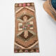 Brown Vintage Door Mat Rug