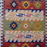 Handmade Indian Kilim Sivas 200x140cm