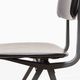 Chaise "Result" Friso Kramer simili cuir noir