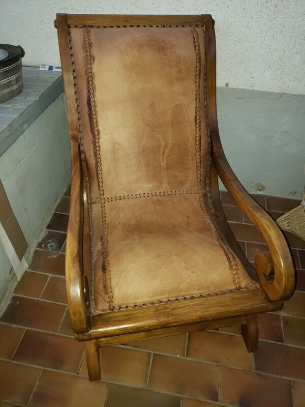Fauteuil planteur colonial