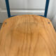 Chaise d'école vintage rénovée
