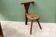 Chaise de traite, art populaire, Alpes, 19ème siècle
