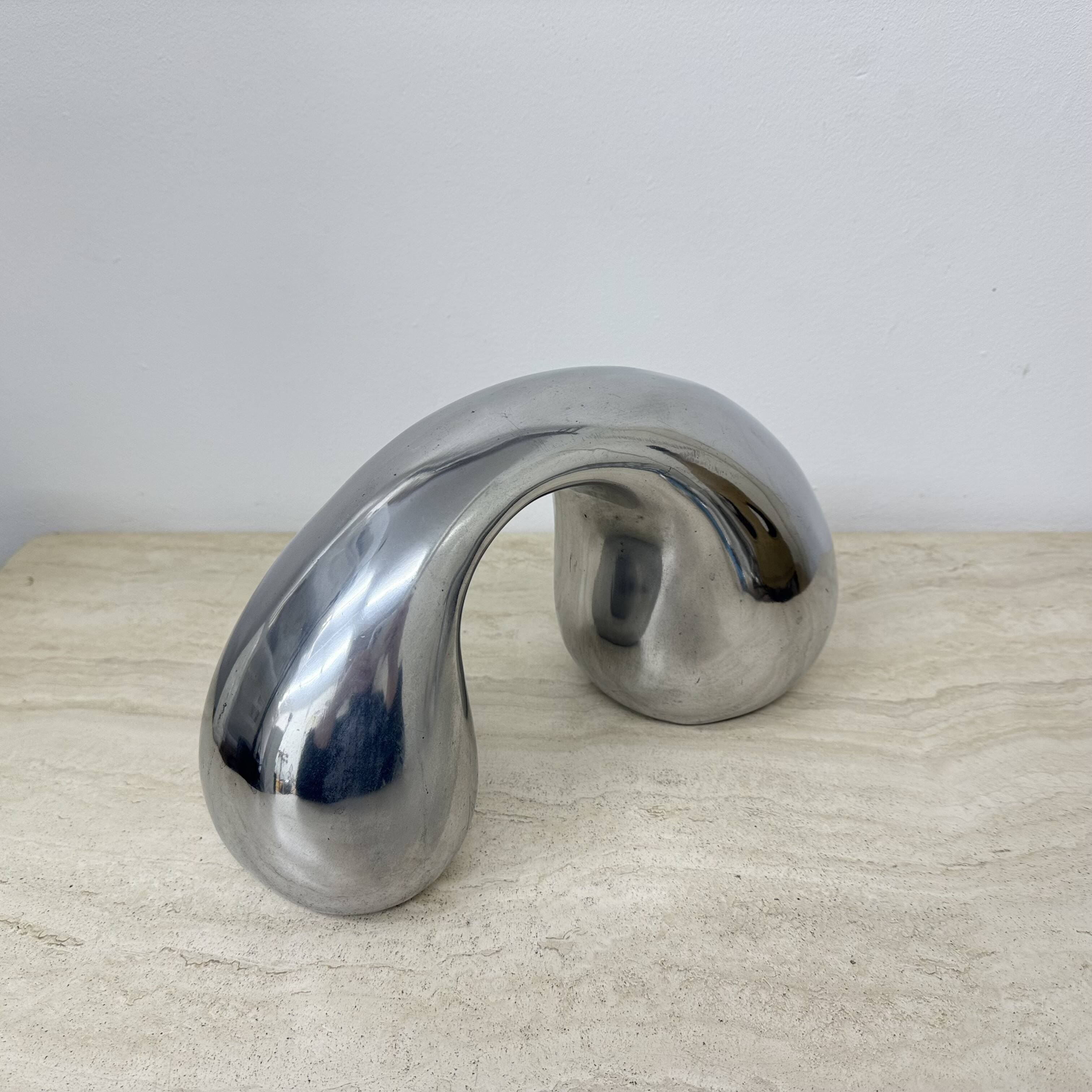 Biomorphic Sculpture Object in Aluminum by Eva & Peter Moritz for Ikea, 198