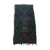 Moroccan Berber carpet Boucherouite 250x118cm