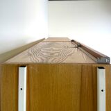 Wall system / modular cabinet with table, František Jirák