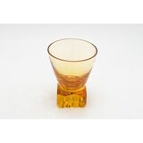 Crystal carafe and 5 glasses, WMF Germany, Art Deco.