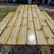 Industrial or Community Table with Benches