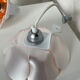 Pair of Flowers wall lights 1970