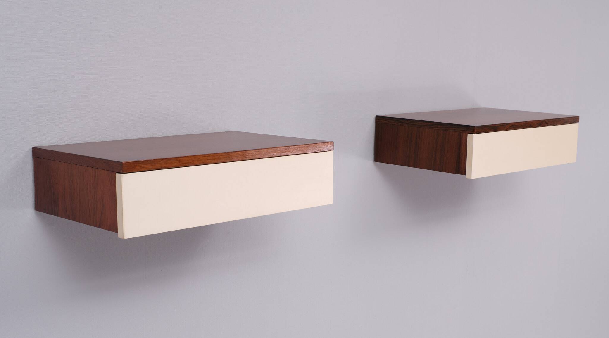 Floating night stands 1960s Holland