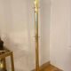 Porte manteaux sur pied, en laiton, Hollywood Regency