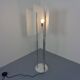 Arianna Floor Lamp in Marble and Handblown Glass by Bruno Gecchelin for Oluce, Italy, 1970s