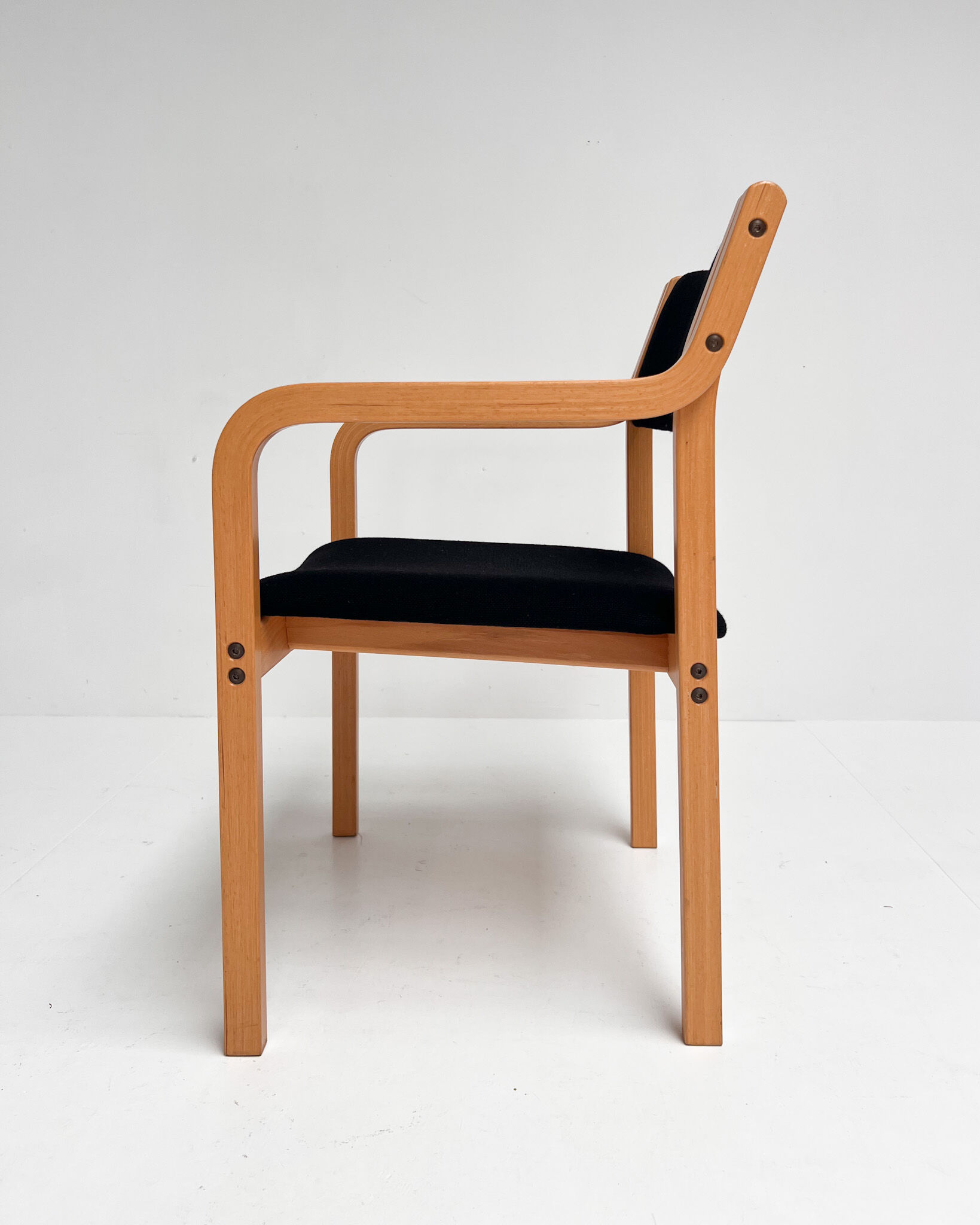 Scandinavian design chair by PO Korhonen, 1980s