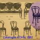 2 KOHN N°35 Art Nouveau bistro chairs -1875- recently hand-caned