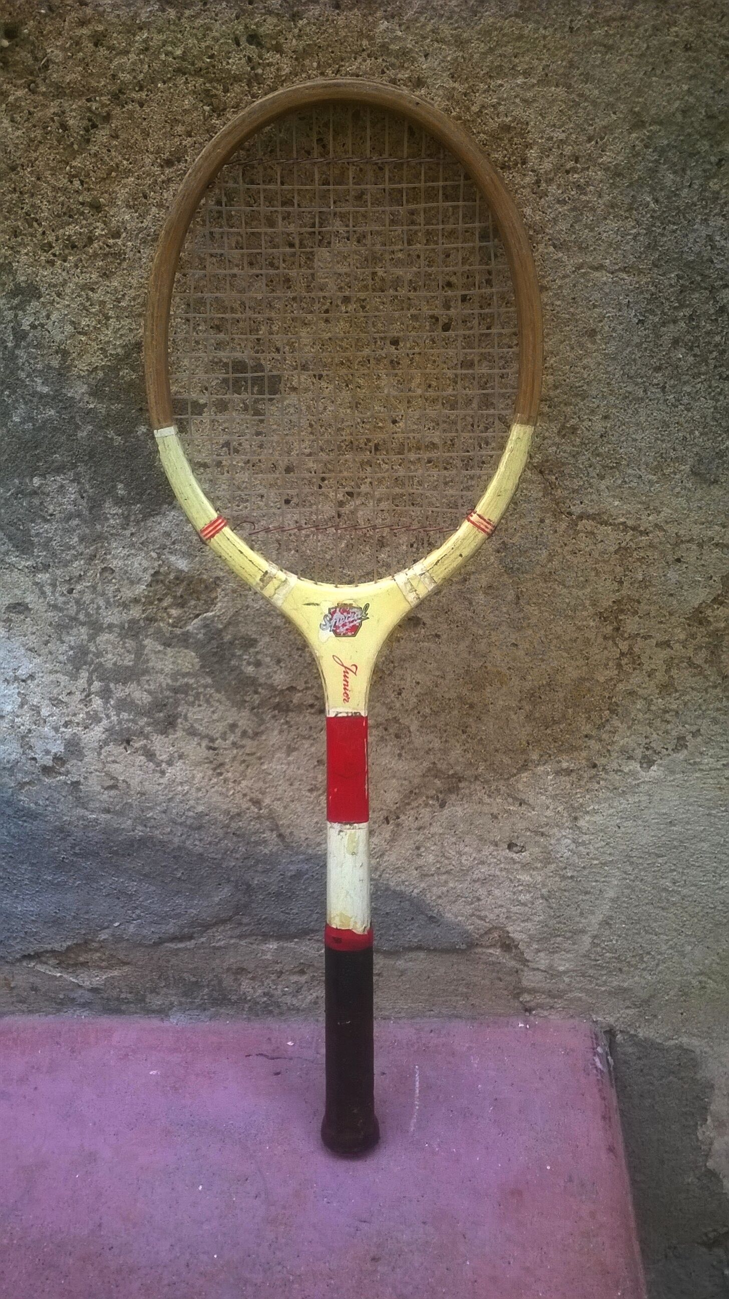 Vintage tennis racket
