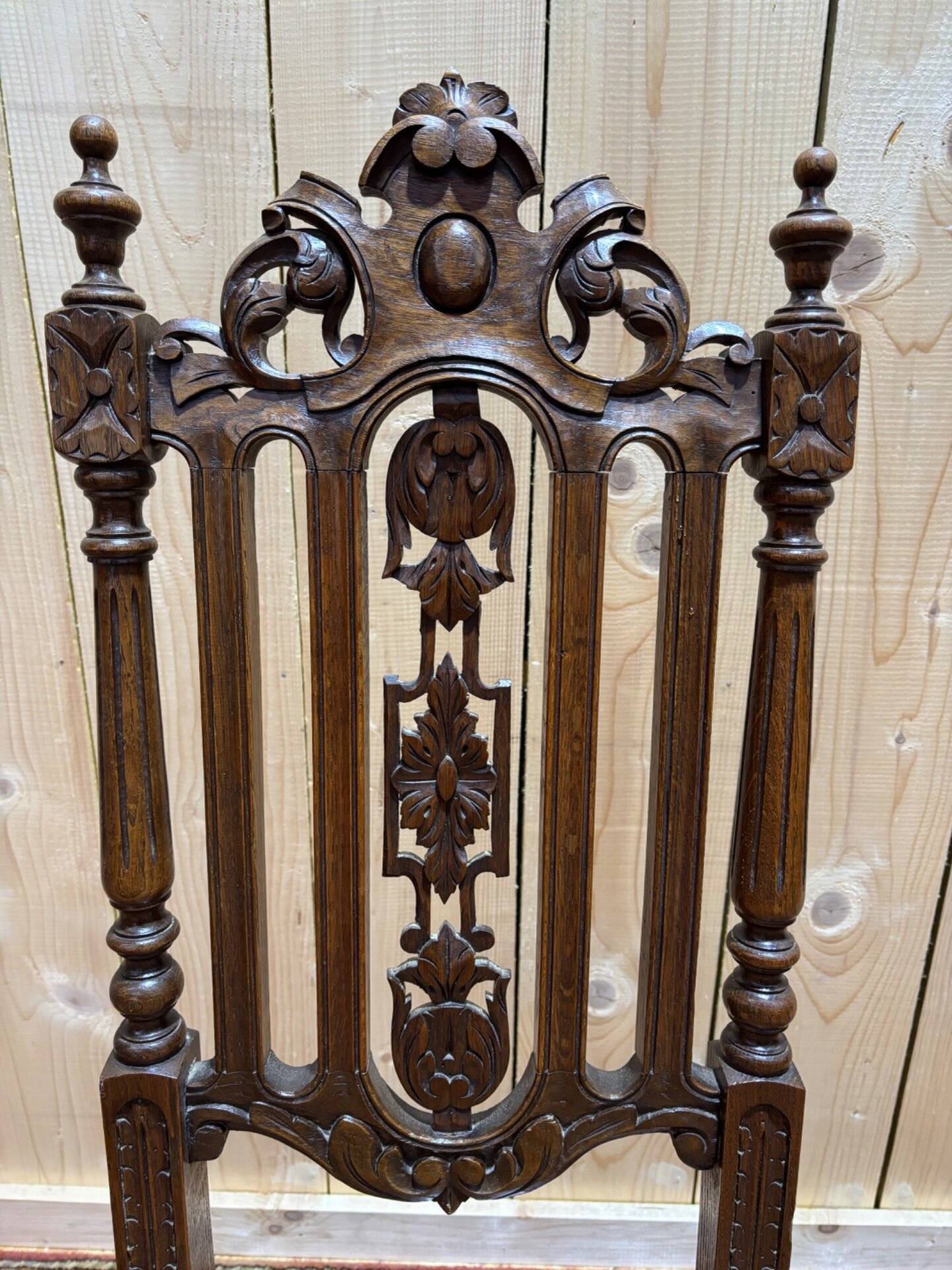 Set of 6 vintage high chairs