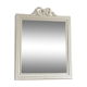 Late 19th century mirror with decorated pediment. 80x62.