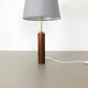 1960s wooden desk table light base made in Austria Auböck Stilnovo style | midcentury modern | eames