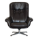 Fauteuil scandinave en cuir 1970