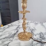 Vintage gold lamp base