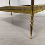 Brass console table