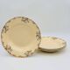 4 deep plates, oak and acorn.