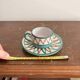 Cup Saucer Ceramic Vallauris Robert Picault Vintage 50's Geometric