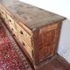 Meuble de métier comptoir en bois