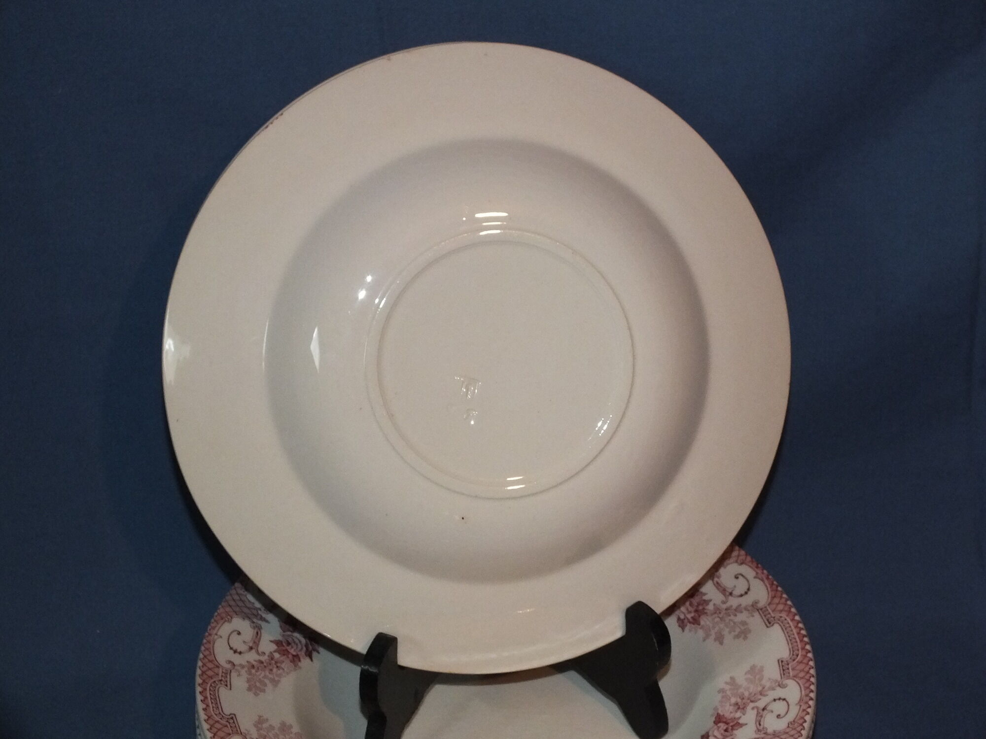 6 hollow plates in Iron Land Establishments Debray Service Clichy