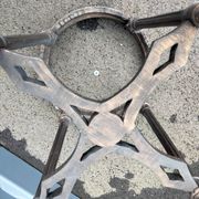 Pair of pedestal tables