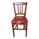 Floral fabric chair
