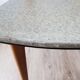 Pair of vintage Scandinavian-style skai chairs