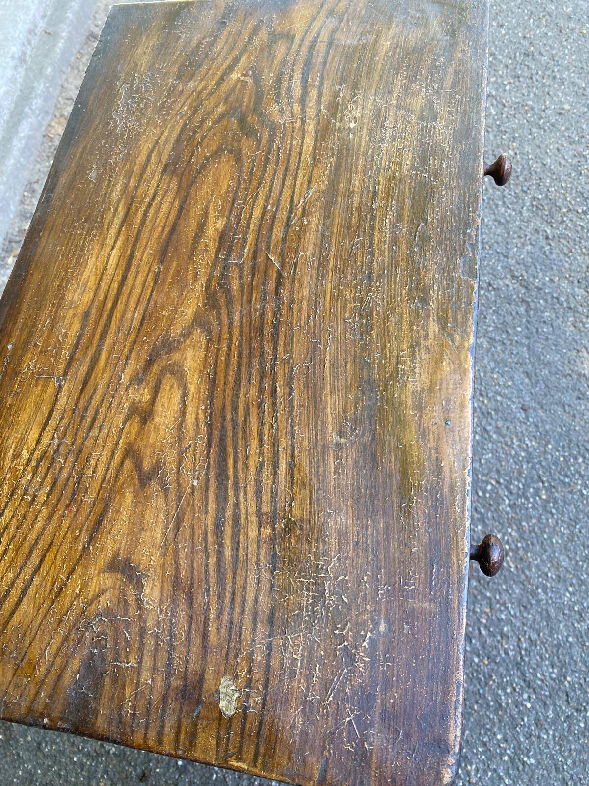 1960s Art Deco chest of drawers in dark wood