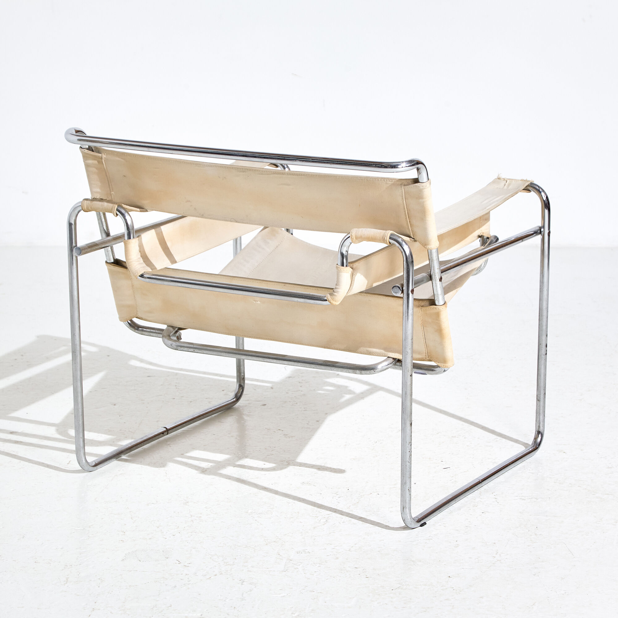 Pair of chairs model b3 Wassily by Marcel Breuer
