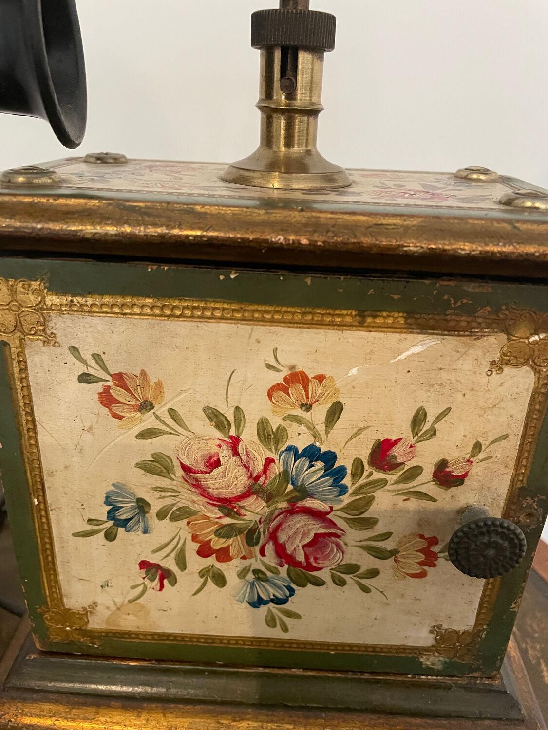 Old landline telephone