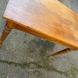 Louis Philippe desk in solid oak from the 19th century.