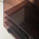Smoked plexiglass TV/HiFi unit, Roche Bobois design 1970